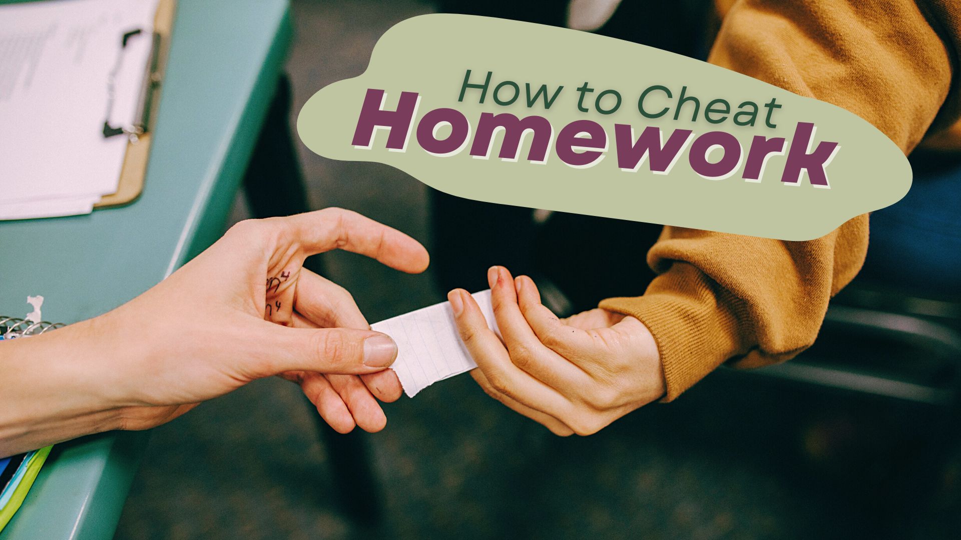 university homework cheats